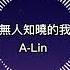 A Lin 無人知曉的我 歌詞版 有些話不知道要怎麼說