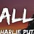 Charlie Puth One Call Away Lyrics