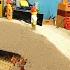 Lego Mine Flood Disaster Tsunami Dam Breach Experiment Wave Machine VS Emerald Mine