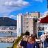 4K Walking Through Huinnyeoul Cultural Village At The End Of A Steep Coastal Cliff Busan Korea