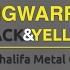 INGWARRR Black And Yellow Wiz Khalifa Metal Cover