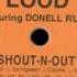 Lood Feat Donell Rush Shout N Out The DJ Dub MAW RECORDS MAW 0008