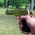 Shooting Deadpool S Gold Desert Eagle 50 AE