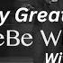 Nobody Greater VaShawn Mitchell Featuring Bebe Winans Foryou