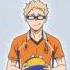 Tsukishima Trolling Inarizaki S Cheer Squad Turn On Subtitles