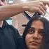 Indian Girl Cutting Her Hair Bob Cut Bald Beauty Purnima Soni