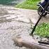 How Cleaning Debris Rescued Flooding Streets After Heavy Rain Removed Trashes Block On Drain