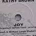 Kathy Brown Joy Boris Dlugosch Michael Lange Eluded Club Mix 1999