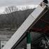 Sturm Elsa Reißt Dach Von Tankstelle Um