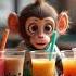 The Mischievous Monkey Who Stole A Drink Escape And Capture Story Adorable Babymonkey