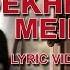 Voh Dekhnay Mein Lyric Video London Paris New York Ali Zafar Aditi Rao Hydari