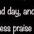 Planetshakers Endless Praise With Lyrics 2014