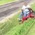 How NOT To Mow A Hillside 1st Day With The New Mower