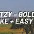 ITZY GOLD Karaoke With Easy Lyrics