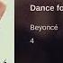 Beyonce Dance For You Audio