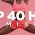 Top 40 Hits Remixed Vol 41 Nonstop Workout Mix 128 BPM