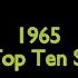 1965 UK Top Ten Songs