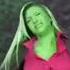 BEAUTY BLONDE GİRL SHE HULK TRANSFORMATİON