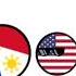 Don T Flip The PHILIPPINE Flag Funny Countryballs Shorts