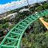 Cheetah Hunt Roller Coaster On Ride Front Seat 4K POV Busch Gardens Tampa 2024 09 30