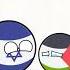 Israel Hits Palestine Countryballs Animation Humor