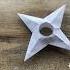 NARUTO ORIGAMI SHURIKEN NINJA STAR PAPER WEAPON TUTURIAL JAPANESE ANIME WEAPON ORIGAMI SHURIKEN