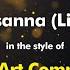 The Art Company Susanna Karaoke Version From Zoom Karaoke