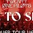 Twenty One Pilots Ode To Sleep TakeOver Tour Version Small Venues