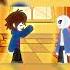 Sans And Frisk How It Feels To Do Genocide Undertale Shorts Sticknodes