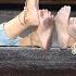 Best Toes In Action Videos Girls Not Ashamed To Show Off Their Dirty Soles In Public Part 2