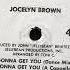 Jocelyn Brown Love S Gonna Get You Dance Mix