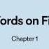 Words On Fire Ch 1