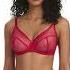 SNAPSHOT CHILLI RED UW HIGH APEX PLUNGE BRA AA400921 THONG AA400970 TRADE FILM AW22