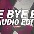 Bye Bye Bye Nsync Edit Audio