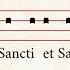 Litaniæ Sanctorum Litany Of Saints Gregorian Chant