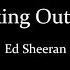 Thinking Out Loud Ed Sheeran Guitar Tutorial Lesson Dubbing Tabs Chords