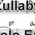 Hush A Bye Lullaby Easy Solo Example For Alto Sax