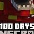 I Spent 100 Days With The Flesh That Hates In Hardcore Minecraft