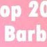 My Top 20 Barbie Songs 2020