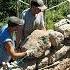 130 We Lift 76 Stones To Rebuild This Ruin Walls With Traditional Techniques