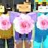 Aphmau JISOO 꽃 FLOWER Dance Ethobot Nico Mc MINECRAFT Memes Shorts