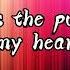 Puzzle Of My Heart Westlife Lyrics