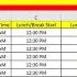 How To Calculate Total Work Hours Minus Lunch Time In Excel