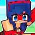 Playing As A MIRACULOUS Ladybug Girl In Minecraft