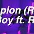 Champion Remix Fall Out Boy Ft RM Of BTS