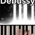 Debussy Passepied Suite Bergamasque L 75 IV