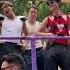 KIT CONNOR AND THE ACTORS OF HEARTSTOPPER DANCE THE MACARENA AT PRIDE