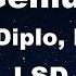 Genius Ft Sia Diplo Labrinth LSD Karaoke No Guide Melody Instrumental