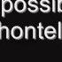 Impossible Shontelle Lyrics