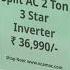 Split AC 2 Ton 3 Star Inverter 36990 Ocam Brand Air Conditioners